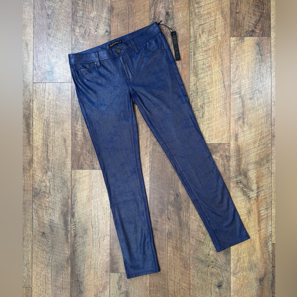 Genetic Denim The Shane Navy Pants with Metallic Look  Size 27